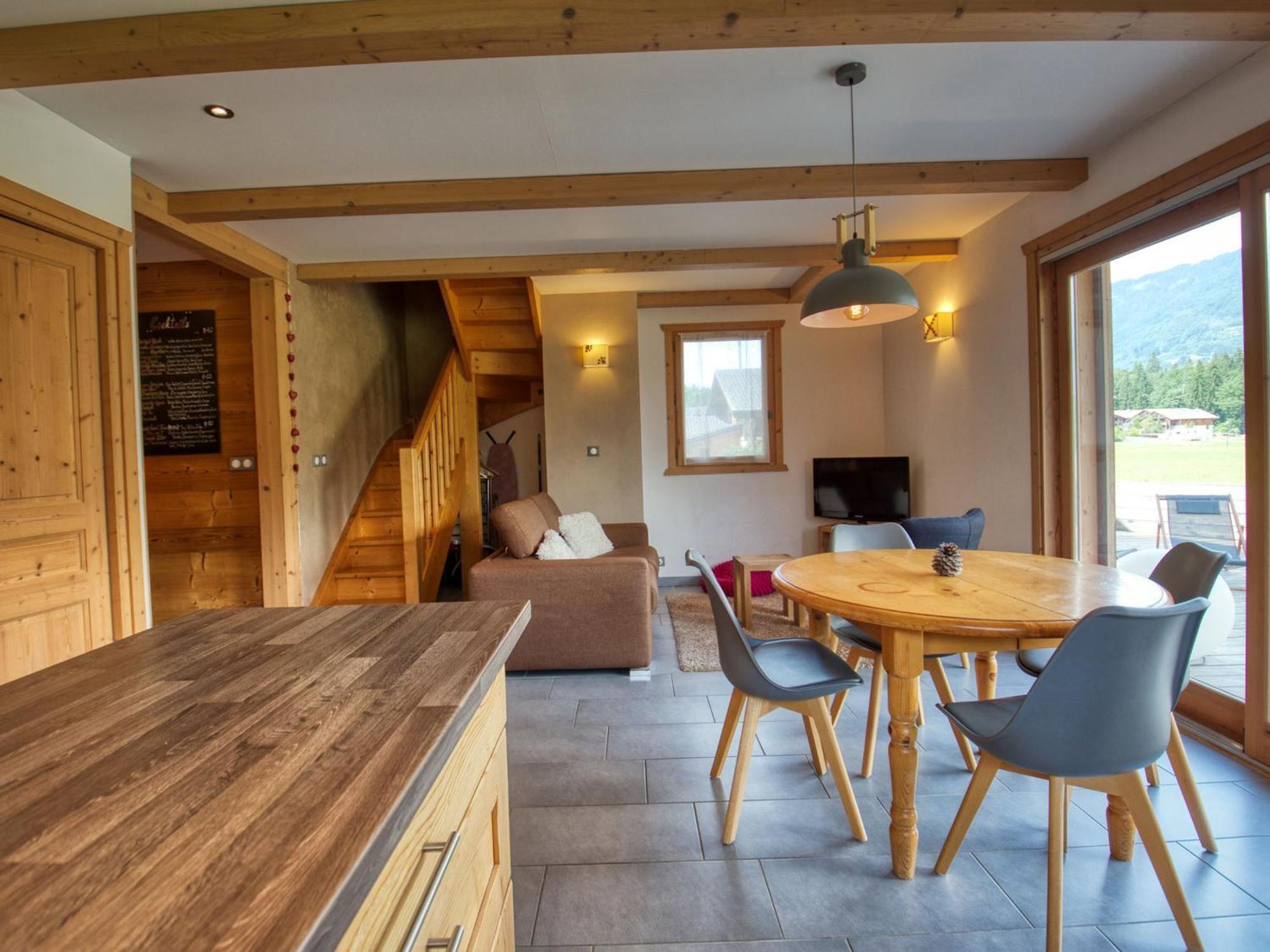 Duplex 2 Chambres Avec Grande Terrasse, Animaux Acceptes, A Samoens - Fr-1-642-77 Dış mekan fotoğraf